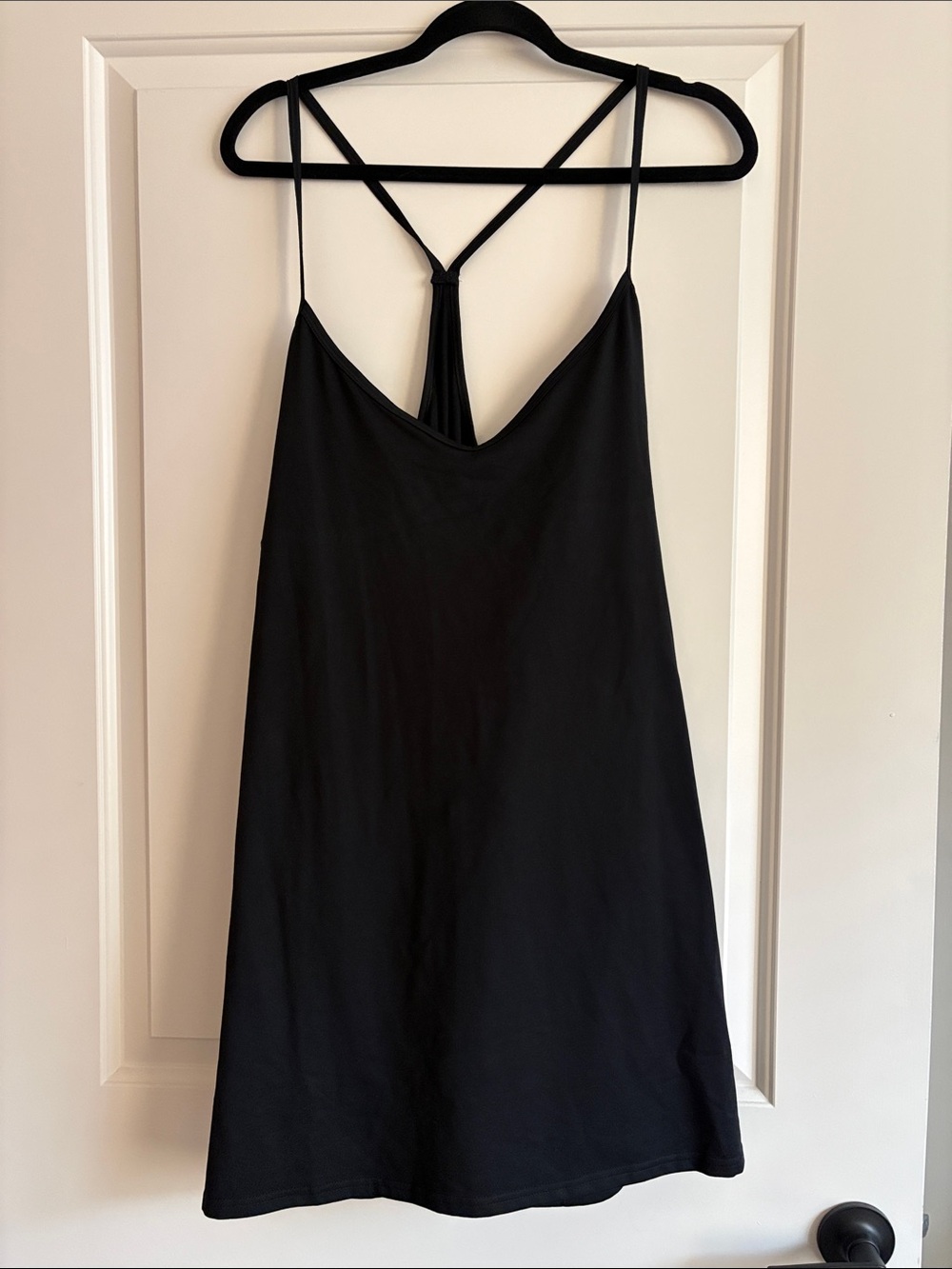 Fabletics Black Strappy Active Dress